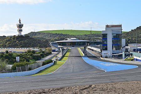 Jerez, závodná dráha, Španielsko, preprava, Most - man vyrobené štruktúra, priemysel, postavený štruktúra
