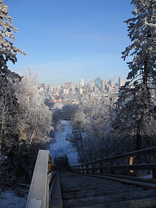 Frost, Winter, Kälte, Stadtbild