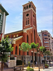 kirik, Barakaldo, Euskadi, arhitektuur, ehitatud struktuur