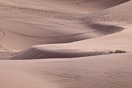 ピンクの砂丘, ユタ州, アメリカ, 砂漠, 自然, ホット, 乾燥