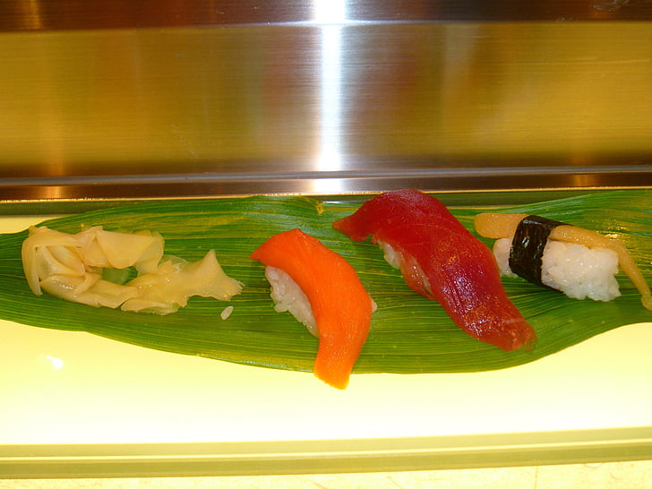 sushi, Tokyo, Jepang, Makanan, segar