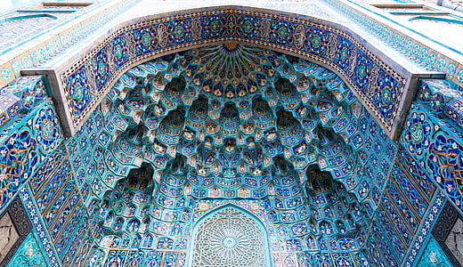 moskén, st petersburg Ryssland, ingång, religion, muslimska, Vera, arkitektur