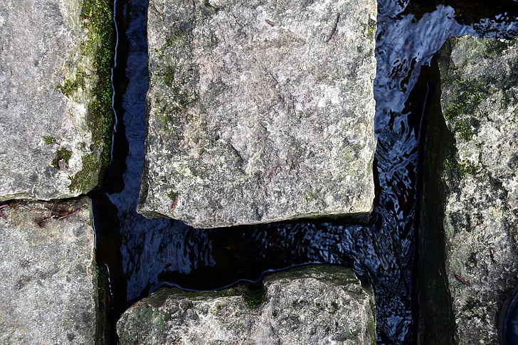 away, stones, nature, stonier away, block, stone blocks, transition