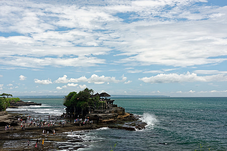 Bali, Tanah lot, de zee