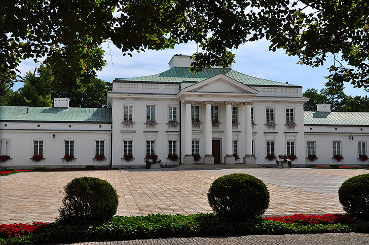 Polônia, Varsóvia, palácio presidencial, Presidente, Miradouro, o Palácio, poder