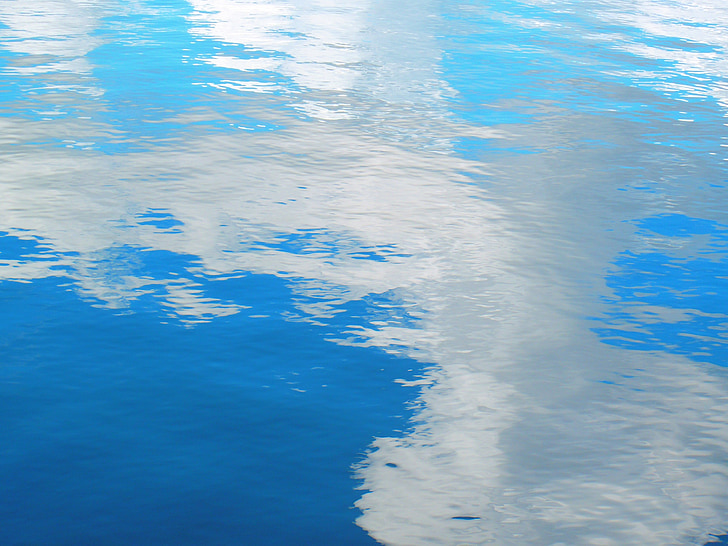 outdoors, water, surface, sky, reflection