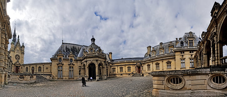 Chateau, Chantilly, Picardy, Ranska