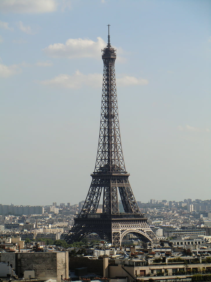 Torre Eiffel, París, França, llocs d'interès, arquitectura