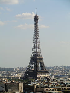 eiffel tower, paris, france, places of interest, architecture