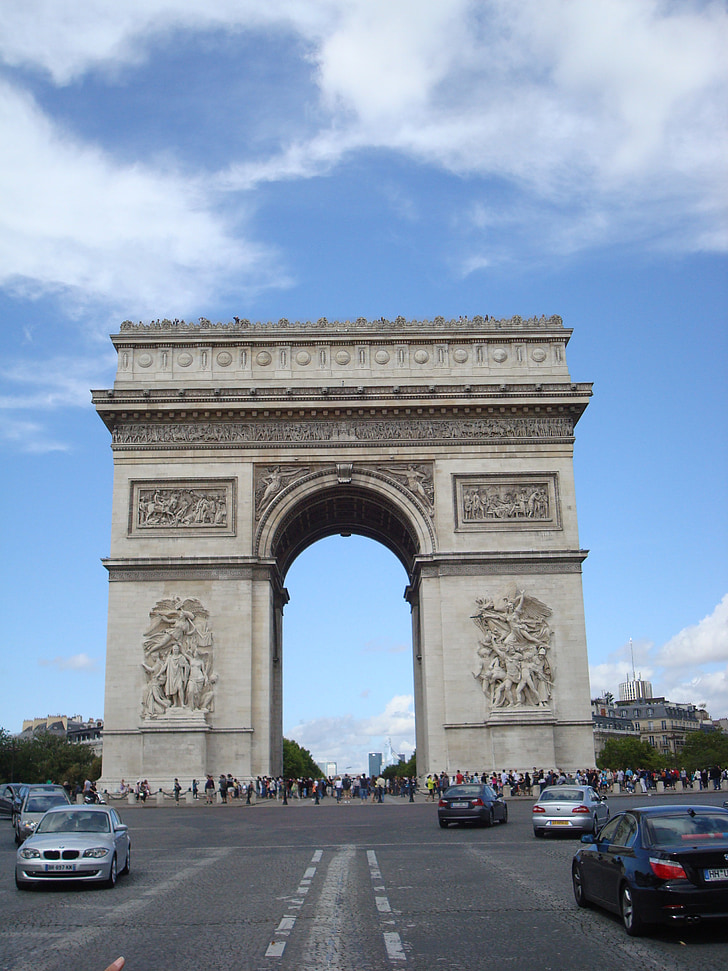 Arc de triomphe, oblouk, Paříž