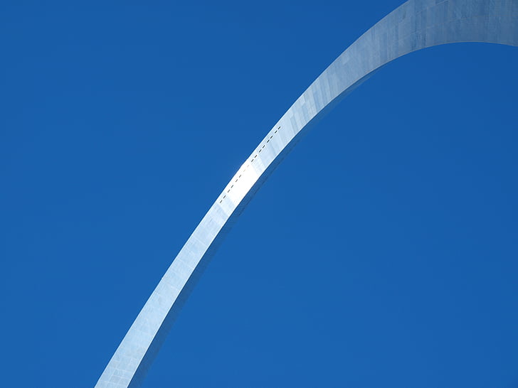 Saint louis, Arch, stål, monumentet, Missouri