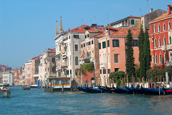 Venedig, rejse, Europa, Italien, turisme, italiensk, Canal