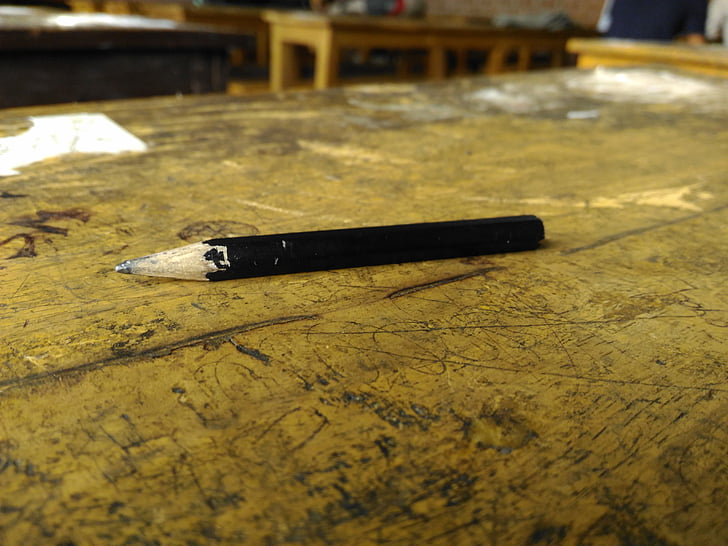 olovka, klupa, klasa