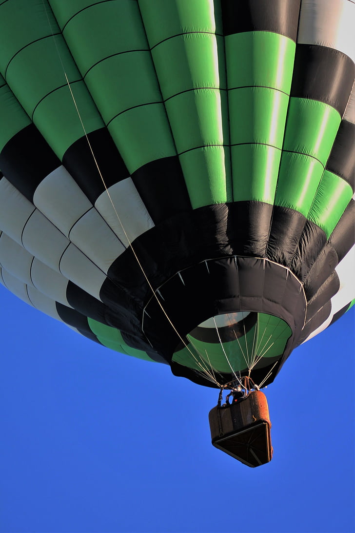 Kuumailmapallo, Albuquerque balloon fiesta, ilmapallot, taivas, värikäs, sininen, Ohje