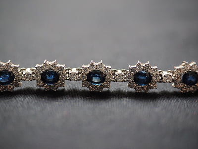 Jaringan, perhiasan, permata, berharga, perak, perhiasan perak, Sapphire