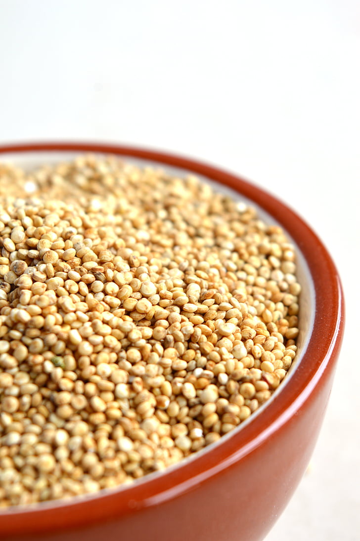 quinoa, bowl, grain, healthy, food, nutrition, diet