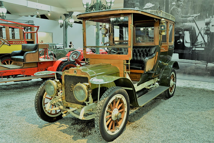 oldtimer, car, museum