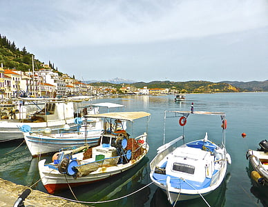Barcos, Marina, Porto, Porto, litoral, recreação, lazer