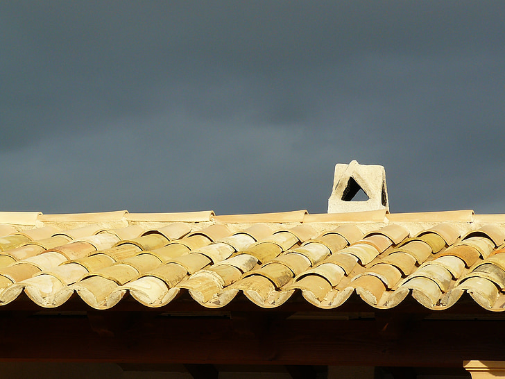 στέγη, κεραμίδι, στέγες, στέγη σπιτιού, κτίριο, τούβλο, υλικό κατασκευής σκεπής