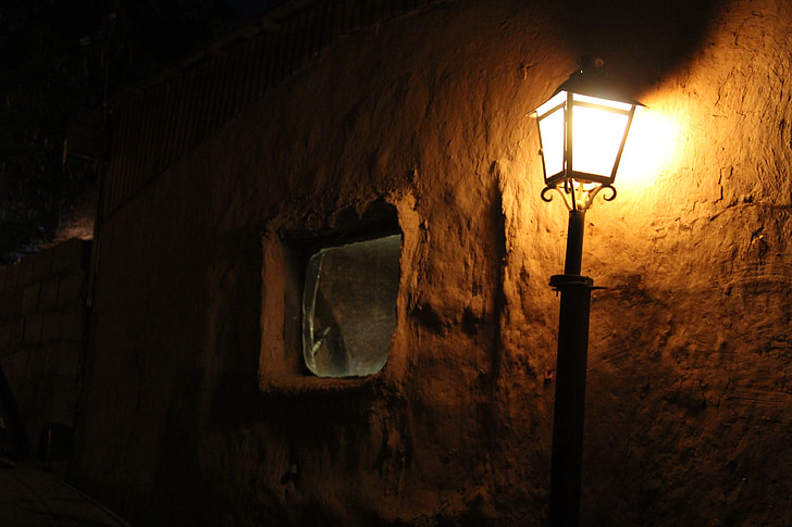light, lantern, night, adobe, san pedro de atacama, heritage, window