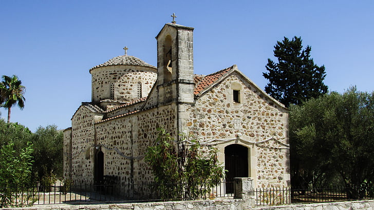 Zypern, Tróodos, Agia marina, Kirche, 12. Jahrhundert, orthodoxe, Architektur