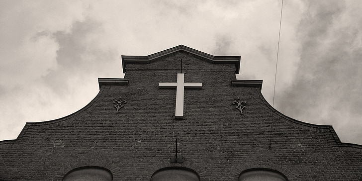Cross, kirke, åndelige, religion, bygning, tro