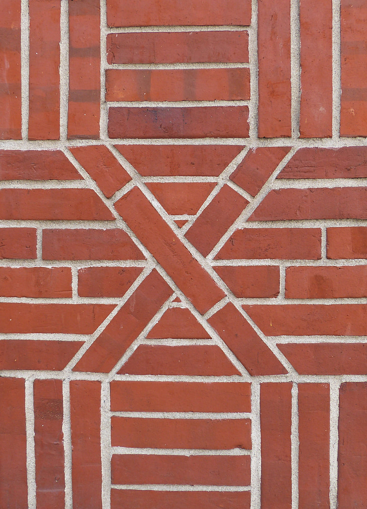 brick, clinker, pattern, hauswand, facade, structure, wall