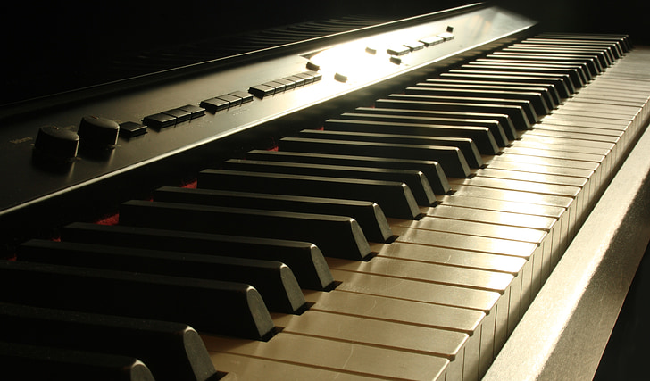 piano, teclas, música, instrumento musical, teclado de piano, sonido, clave