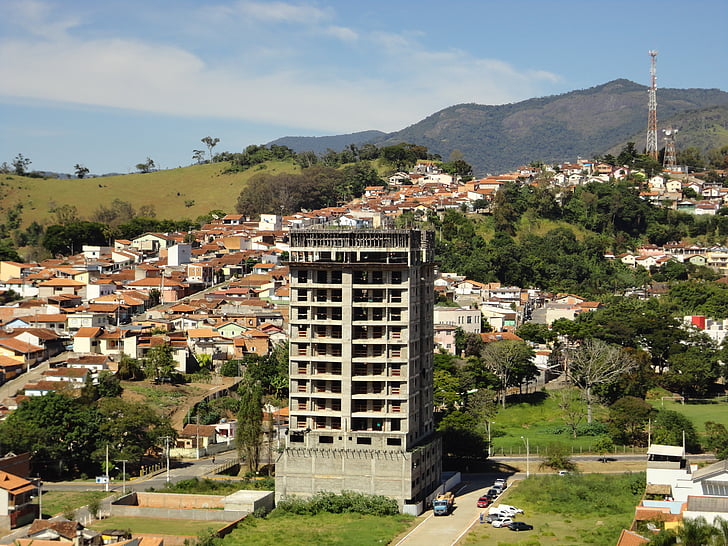 Itajubá, de buurt stow, Minas