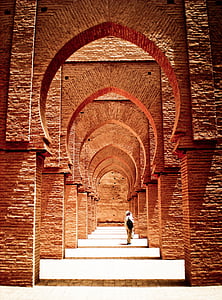 Mosquée, Tinmel, Atlas, Maroc, architecture, Arabe, Stule