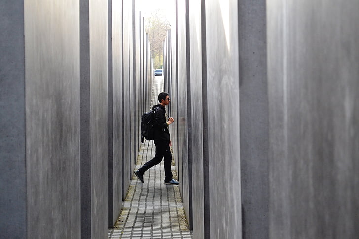 holokausti mälestusmärk, Berliin, Monument, Center berlin, Saksamaa