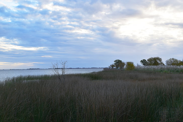 landscape, sky, nature, lake
