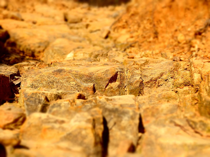 nature, red, gold, soil, solid, structure, surface