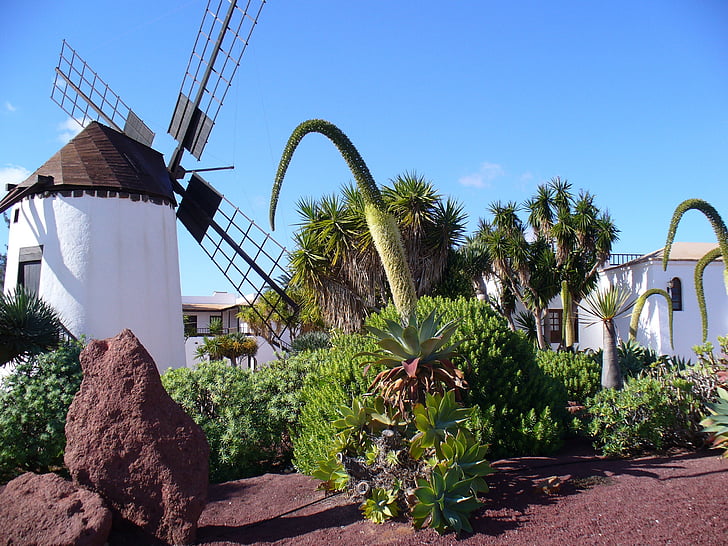 Historiquement, lames de moulin à vent, îles Baléares
