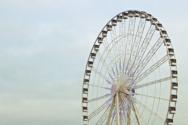 Paris, Ferris wheel, đi du lịch, bầu trời