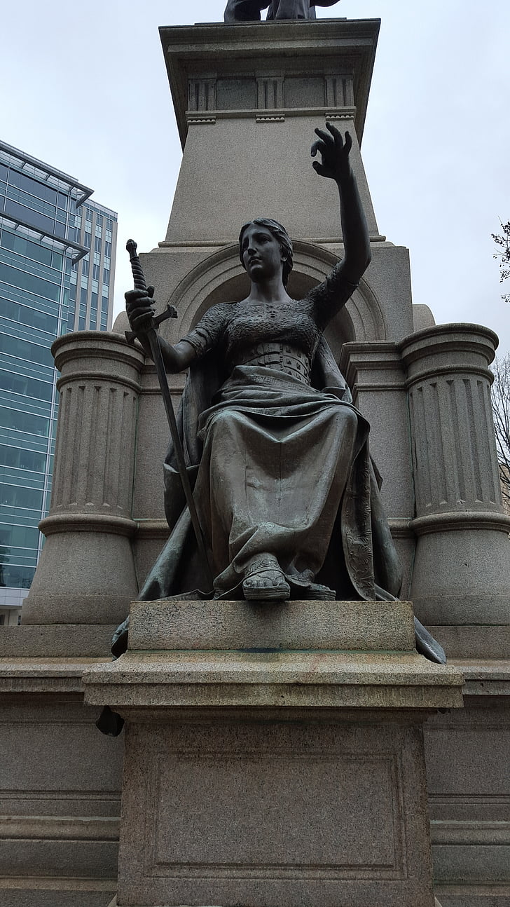 Justicia, estatua de, mujer, política, símbolo, Ley, Señora