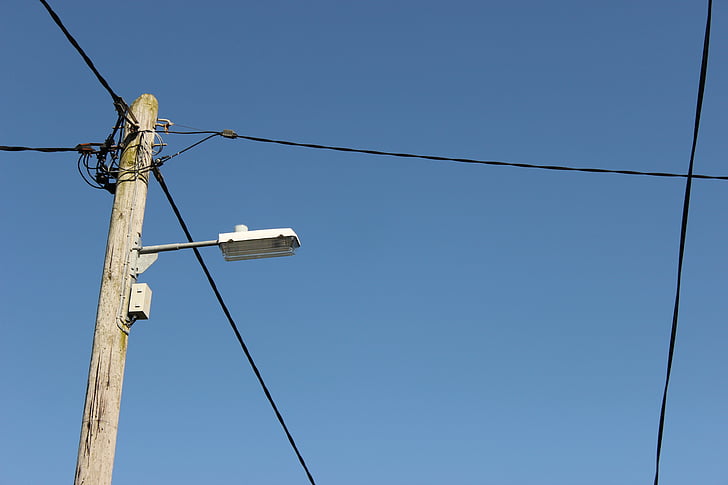 telephone pole, cable, power line, landline