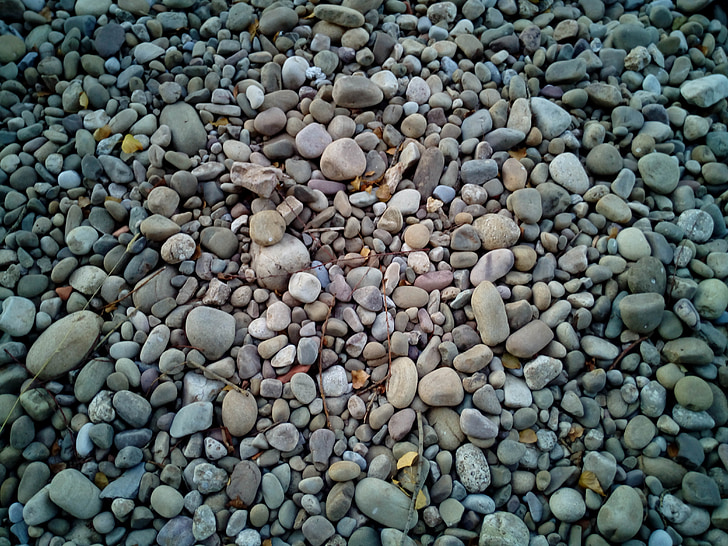 kövek, textúra, Ribera, folyó