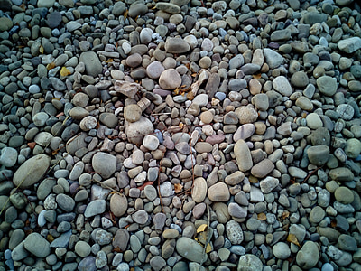 pietre, trama, Ribera, fiume