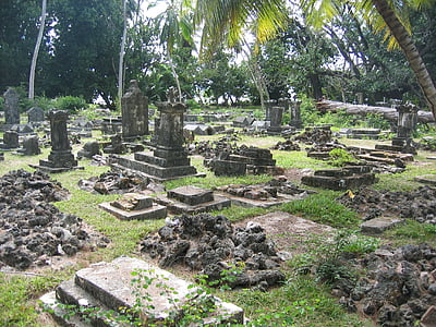 Graves, pietre tombali, vecchio, Cimitero, vecchio cimitero, pietra tombale, pirati