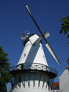moinho de vento, Sonderburg, moinho, Dinamarca