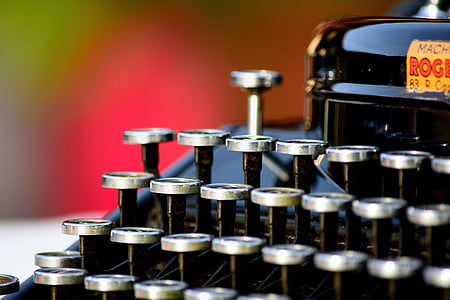 typewriter, vintage, remington, former, retro, journalism, writer