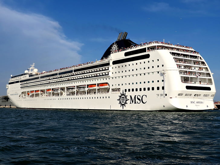 Cruise liner, Venedik, Cruise, Liner, gemi, seyahat, Deniz
