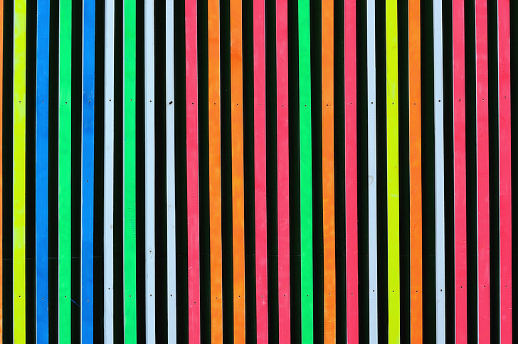 striper, farge, vegg