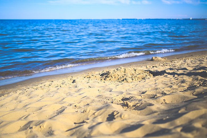 мне?, воды, пляж, Chillout, пейзаж, песок, Природа