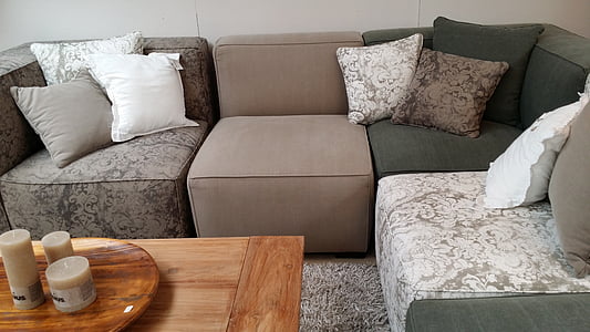 interior, estilo, banco, sofá, espaço interno, travesseiro, confortável