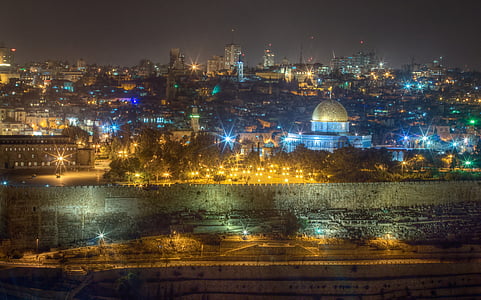 Izrael, Jeruzalem, sveto mesto, mesto, judovski, kupola na skali, Judje