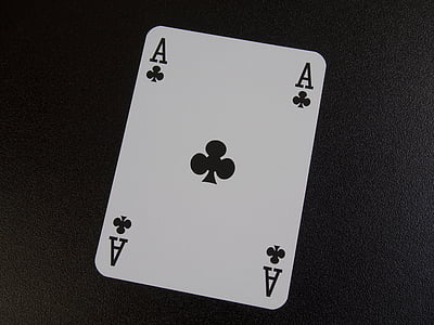 as, cross, card game, poker, gambling, trumpf, chance