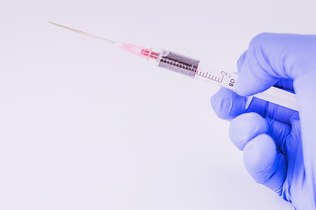 the syringe, glove, medical, blood, research, download, hospital