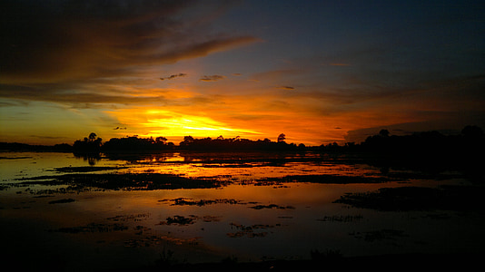 Bangladesh, Sunset, videvik, Dusk, Dawn, soos, Ocean